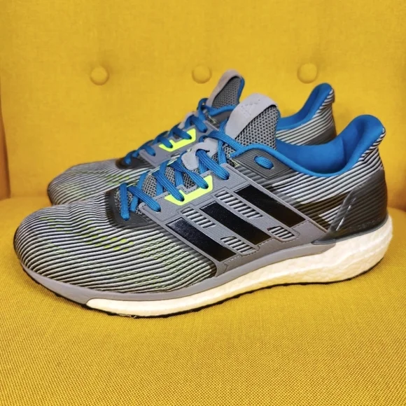 adidas gazelle silver green womens Men's adidas Cloudfoam Advantage Stripe Sneakers (Blue main image 1